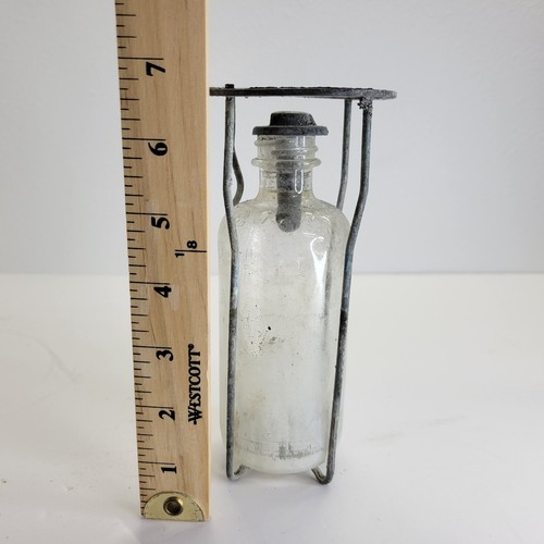 VINTAGE THE ELK HART MFG 2.5 GAL BRASS FIRE EXTINGUISHER EMPTY GLASS BOTTLE - Picture 23 of 24