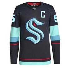 Seattle Kraken Mark Giordano Captain Jersey #5 Size 56 Adidas Navy Stitched