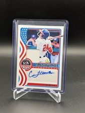 2025 Panini USA Stars & Stripes CJ Weinstein Auto Materials #NTS-CW