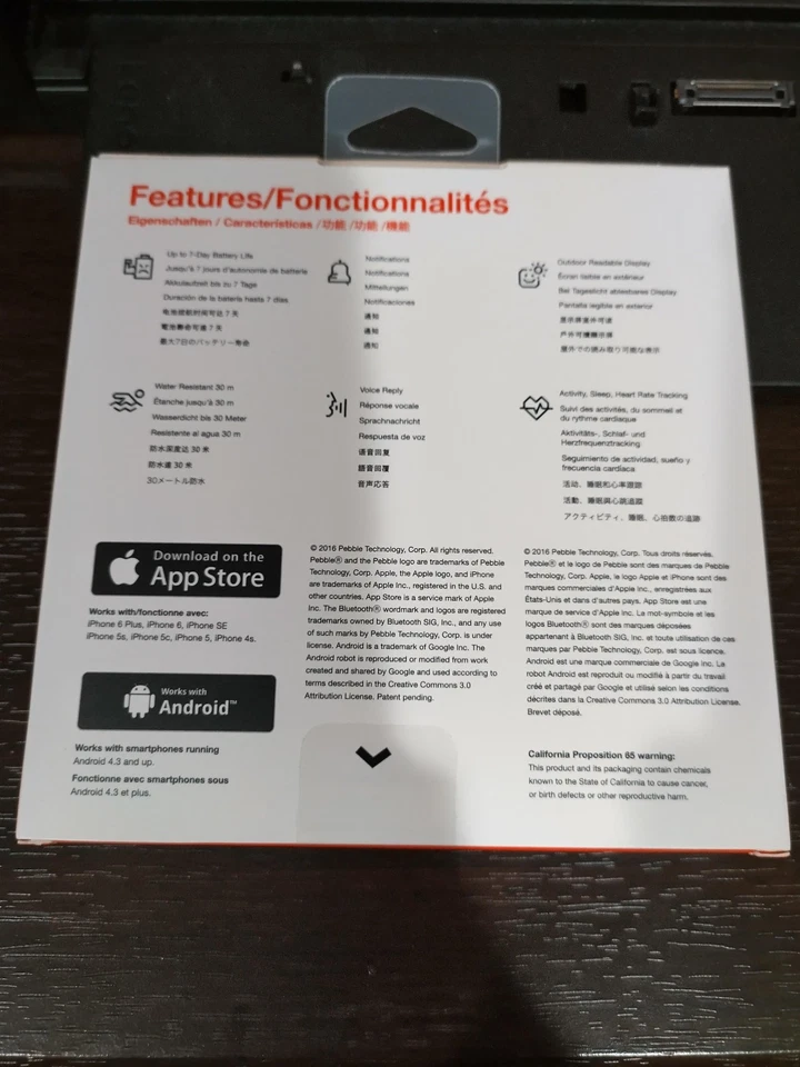 Pebble 2 HR (rojo) Foto 2 de 3