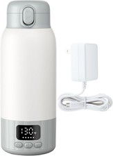 NEW 17oz Portable Bottle Warmer for Travel Portable Milk or Water Warmer