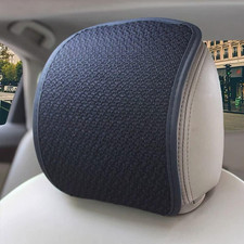 2Pack Car Seat Headrest Cover Breathable Flexible Elastic Auto Head Rest Covers