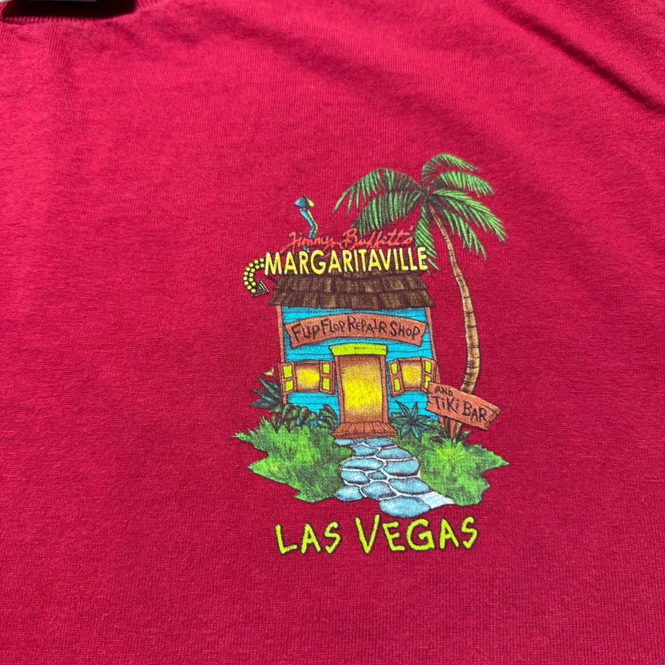 Vintage 2002 Jimmy Buffett's Margaritaville Las Vegas Souvenir T-Shirt - Medium - Image 3 of 4