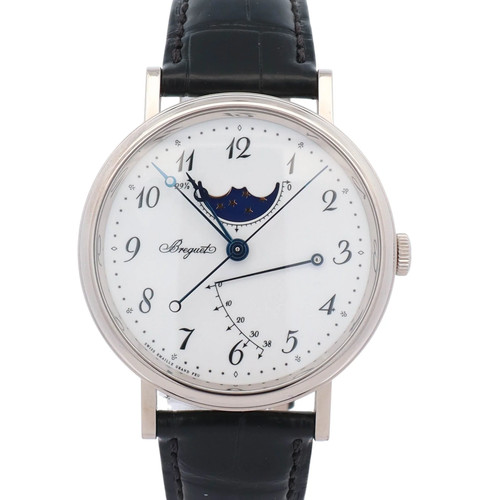 Breguet Classique 7787 39mm White Dial Watch Ref# 7787BB/29/9V6