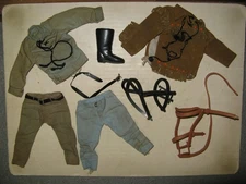 Gabriel Vintage Lone Ranger 9” 1973 – 1979 Clothes & Horse Reins