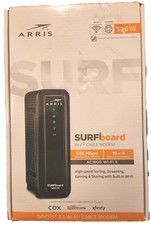 ARRIS SURFboard SBG10 DOCSIS 3.0 16 x 4 Gigabit Cable Modem  AC1600 barely Used