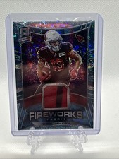 2020 Panini Spectra Fireworks Fabric Neon Blue Prizm /35 Christian Kirk 06v4