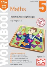 Image of 11+ Maths Year 5-7 Workbook 5: Numerical Reasoning by Stephen C. Curran Paperbac