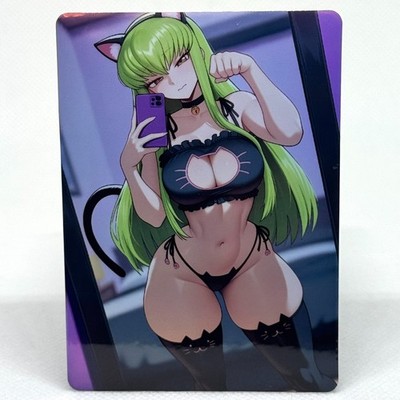Code Geass C.C. / C2 Goddess Anime Waifu ACG Foil Card