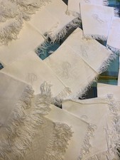 Lotto 27 tovaglioli misti di fiandra In lino e cotone