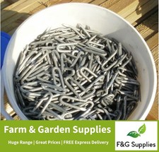 Staples Fence Post Wire Nails for stock fencing 5kg Tub of 4mm - approx. 600