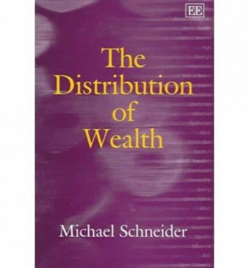 The Distribution of Wealth Schneider Hardback Edward Elgar 9781840648140