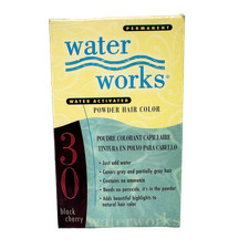 Water Works Water Activated Permanent Powder Hair Color - 30 Black Cherry