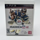 Madden 12 NFL Hall of Fame Edition PlayStation 3 Complete Case Manual Football