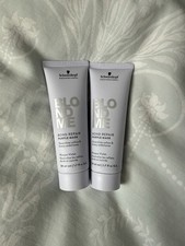 Schwarzkopf BlondMe Bond Repair Purple Mask 50ml Travel Size Tube New X2