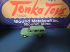 Vintage TONKA Jeep Wagoneer Pressed Steel Aqua / Turquoise W/ Tailgate & Windows