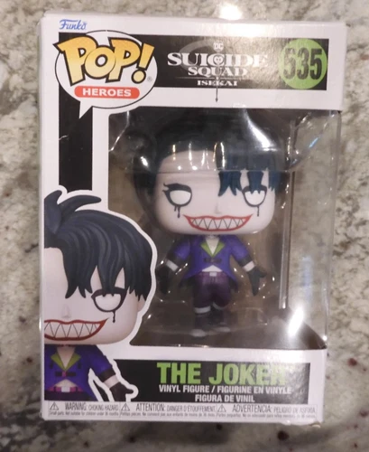 Funko Pop! The Joker #535 DAMAGED Lite Crushed Box