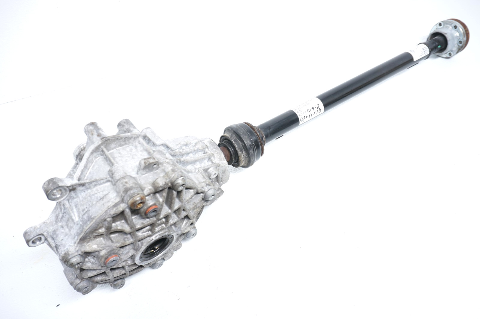 2017-2020 MASERATI GHIBLI OEM 3.0L FRONT DIFFERENTIAL AXLE CARRIER DIFF W/ SHAFT