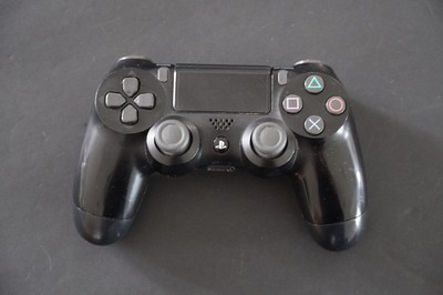 SONY PLAYSTATION DUALSHOCK BLACK WIRELESS CONTROLLER