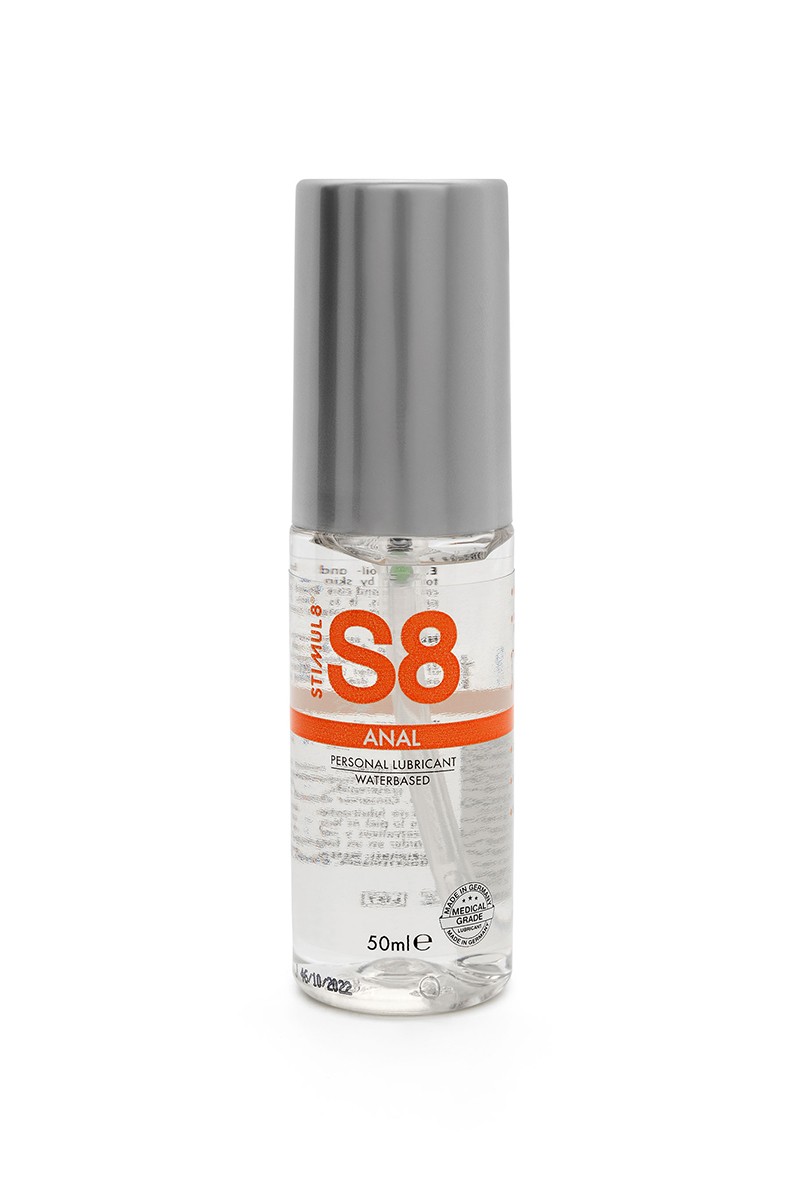 Lubrifiant S8 anal texture gel lubrification maximale 50ml