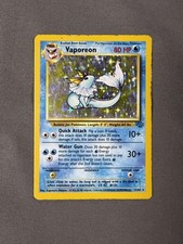 Vaporeon #12 Prices | Pokemon Jungle | Pokemon Cards