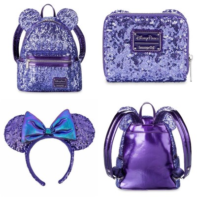 loungefly purple potion backpack