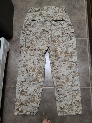 U.S.M.C. DESERT MARPAT DIGITAL CAMO TROUSERS Sz 32 SHORT BETHEL - Picture 5 of 5