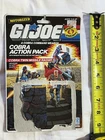 G.I. Joe Cobra Action Pack Twin Missile Radar Card back Vintage Hasbro