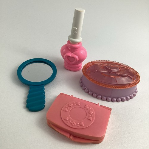 Fisher Price Pretend Play Beauty Salon Nail Polish Compact Mirror Vintage 1980's
