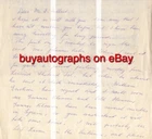 WW2 Norwegian Resistance Shetland Bus veteran Finn Clausen signed letter