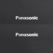 Panasonic Metal stickers logo Badge Sticker Decal 40mm 1.57" X6mm 0.24" 