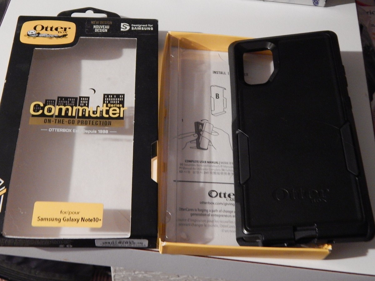 OTTERBOX COMMUTER Fitted Case for Samsung Galaxy Note 10+ Black