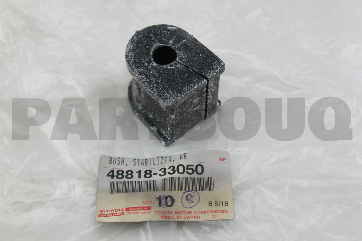 4881833050 Genuine Toyota BUSH, STABILIZER, REAR 48818-33050 | eBay