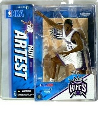 Ron Artest Sacramento Kings NBA McFarlane action figure NIP NIB Metta World 