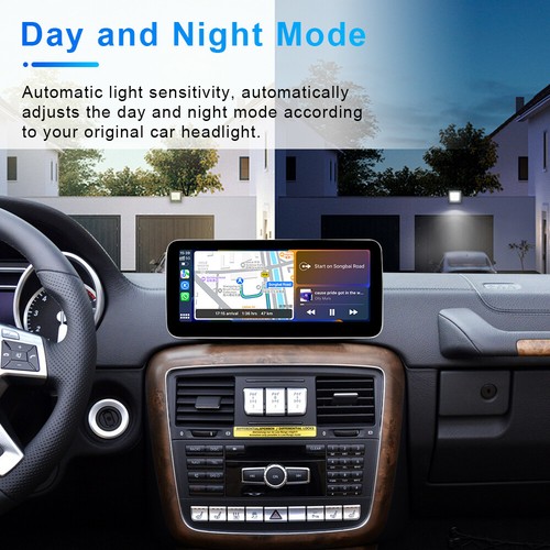 10.25'' Linux Screen Carplay Multimedia Wifi For Benz G W463 2013-18 NTG4.5/5.0 - Picture 7 of 12
