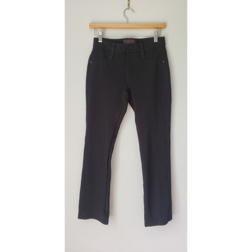 James Jeans Hunter Pants in Black Ponte 27 Stretch - Picture 4 of 8