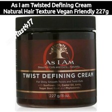 Image of As I Am Twisted Defining Cream Natural Hair Texture Vegan 227g Vegan friendly
