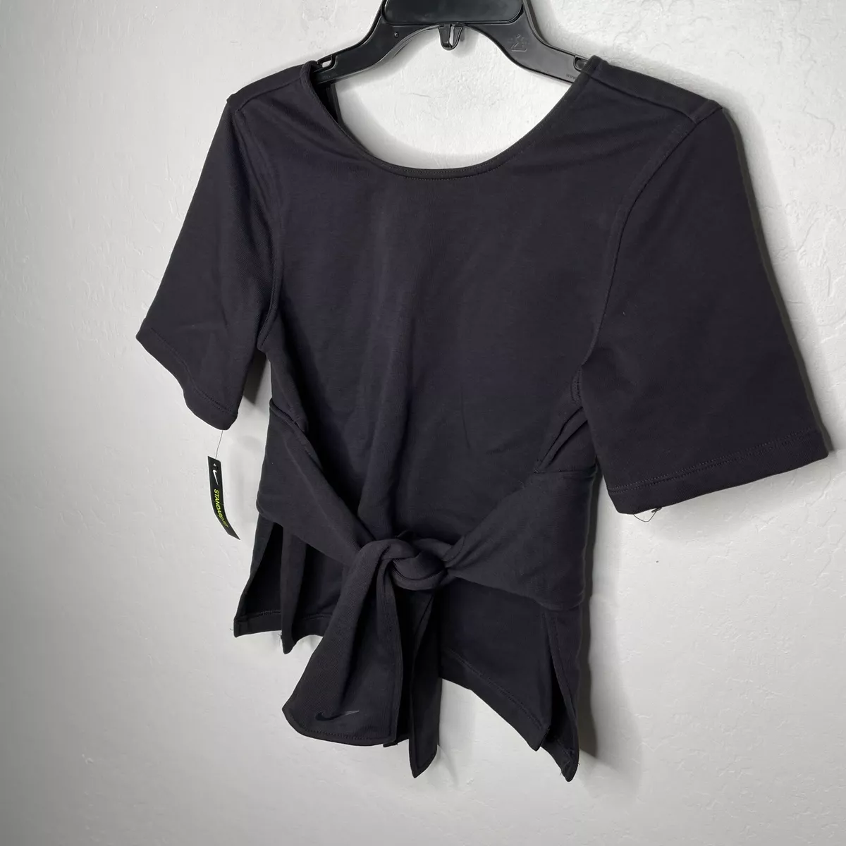 Nike studio wrap best sale top