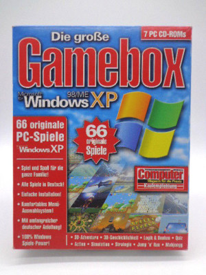 PC Spiel - Die große Gamebox (66 Spiele) (mit OVP)(Bigbox)