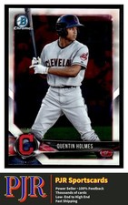 2018 Bowman Chrome #BCP88 Quentin Holmes Cleveland Indians  BUY 4 - 35% OFF