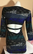 NWT VICTORIAS SECRET MULTI COLOR SMALL VICTORIA SPORT DRESS CUT OUT BACK F3131