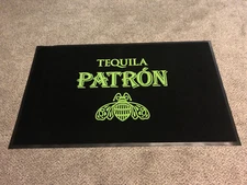 PATRON TEQUILA MAN CAVE FLOOR RUG DECOR MAT NEW IN BOX GARAGE AREA RUG NONSLIP