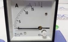 Celsa VDE Reg. Nr. 605 Amperemeter Panel VDE 605 Amperemeter