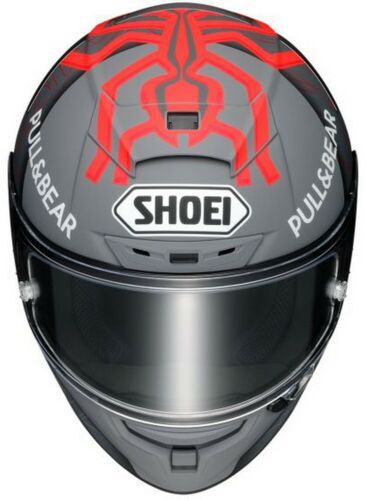 Shoei X-14 Marc Marquez Black Concept 2.0 Motorcycle Helmet Red 