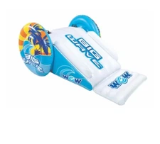 Wow Big Wave Dock Lake Backyard Slide Inflatable Summer Water Play BN