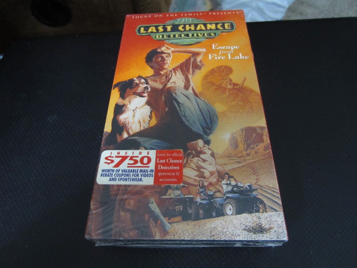 The Last Chance Detectives - Escape from Fire Lake (VHS, 1996