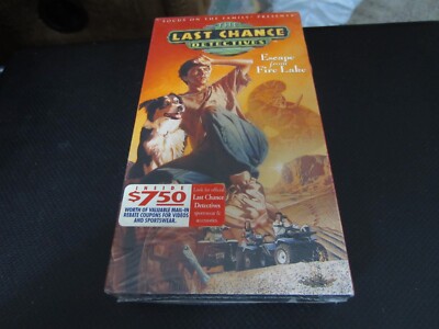 The Last Chance Detectives - Escape from Fire Lake (VHS, 1996