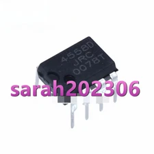 10PCS NEW JRC4558 JRC4558D 4558 NJM DIP-8 dual operational amplifier chip #MX