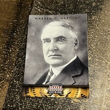 WARREN S. HARDING 2012 PANINI AMERICANA #29 HEROES AND LEGENDS President