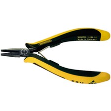 Image of Bernstein 3-682-15 Flat Nose Pliers EUROline-Conductive 130mm